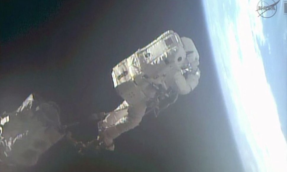 Astronautui Luca Parmitano šis išėjimas į atvirą kosmosą galėjo būti paskutinis