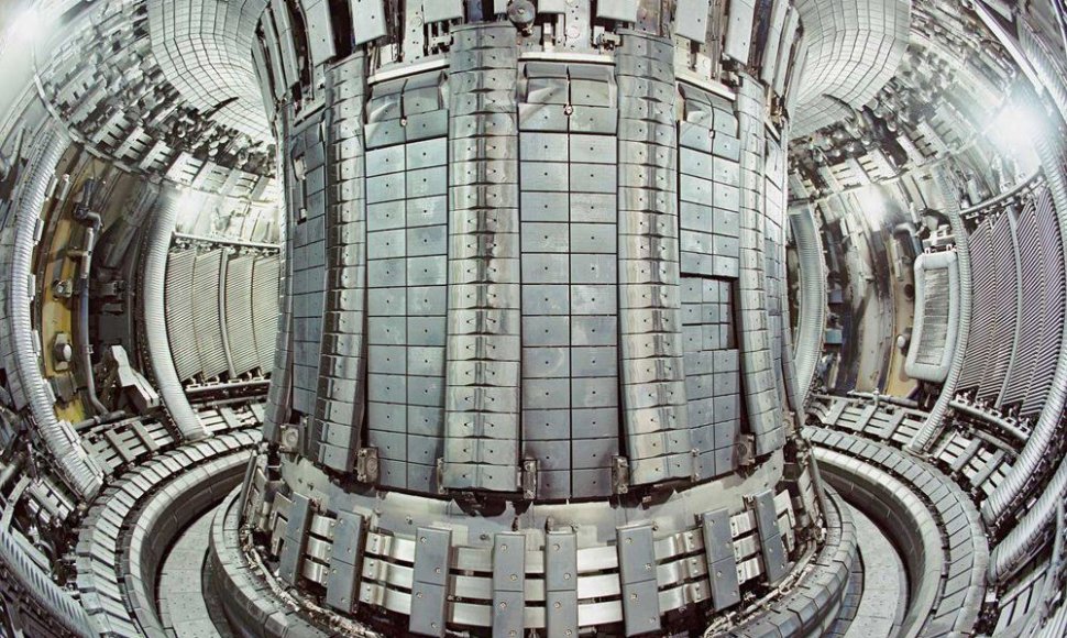 Tokamako tipo reaktorius iš vidaus