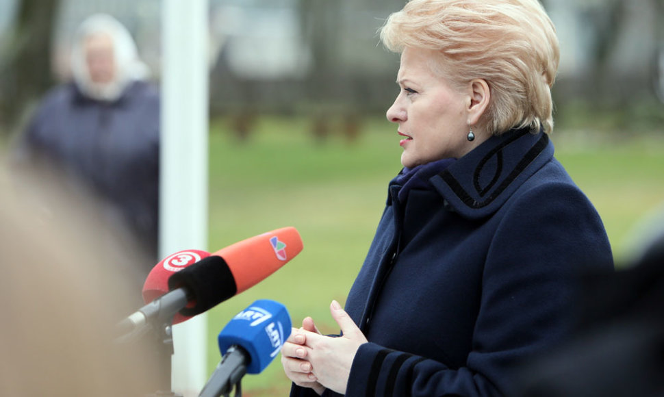 Dalia Grybauskaitė Nemajūnų dienos centre