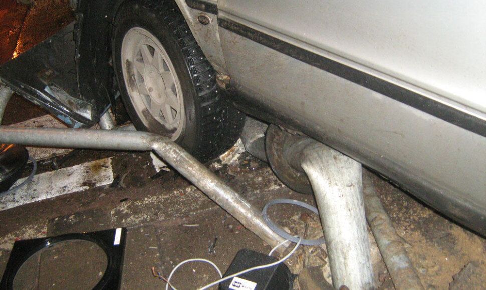 Avarijos vietoje