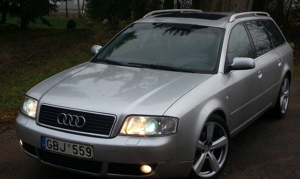 Pavogtas „Audi A6“