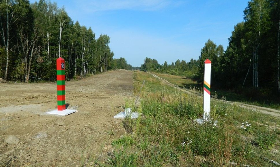 Lietuvos siena su Rusija taps labiau apčiuopiama