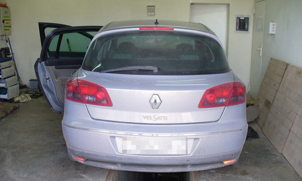 Sulaikytas automobilis