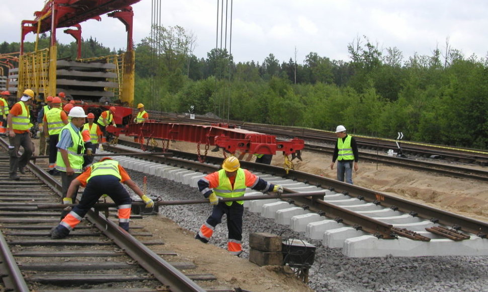 Projekto „Rail Baltic“ darbus Lietuvos teritorijoje planuojama baigti iki 2015-ų metų
