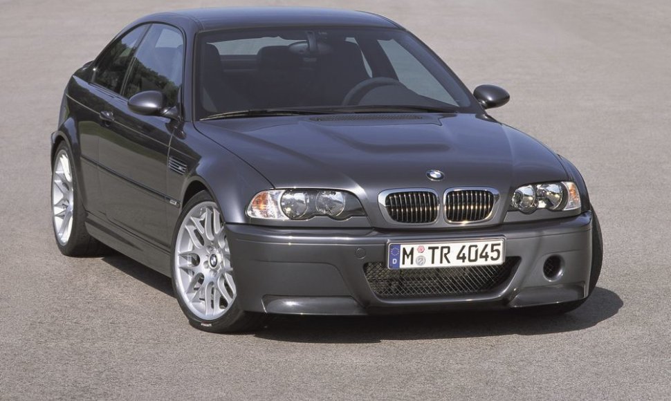 2003: BMW M3 CSL prisikėlimas