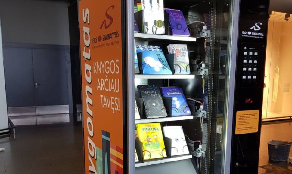 Klaipėdoje veikti pradės pirmasis Lietuvoje bibliotekos knygomatas