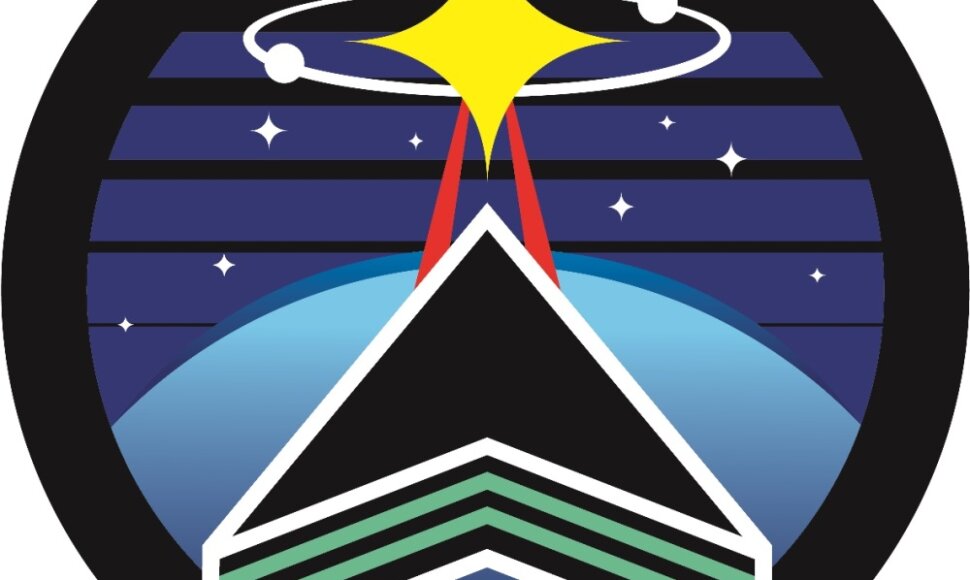 Spektaklio „Kosmosas+“ logotipas