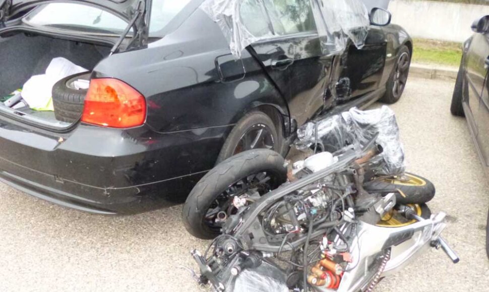 Rasti vogti motociklai