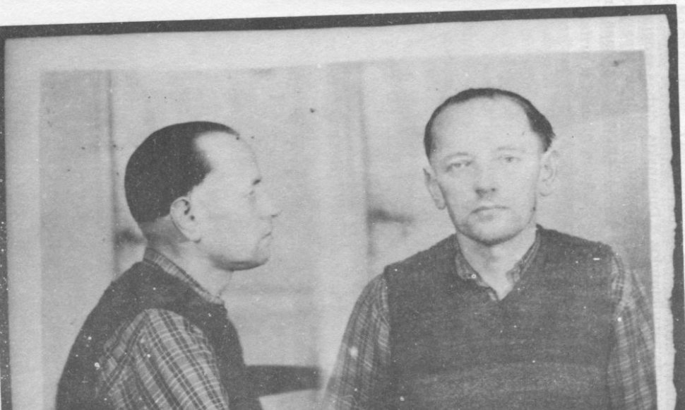 Adolfas Ramanauskas – Vanagas. Nuotrauka iš bylos