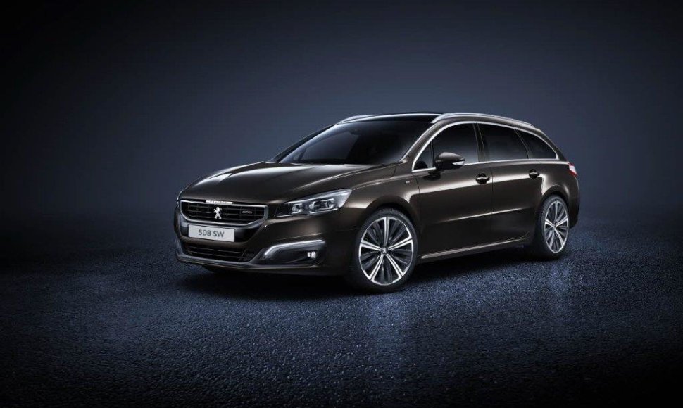 Atnaujintas „Peugeot 508“