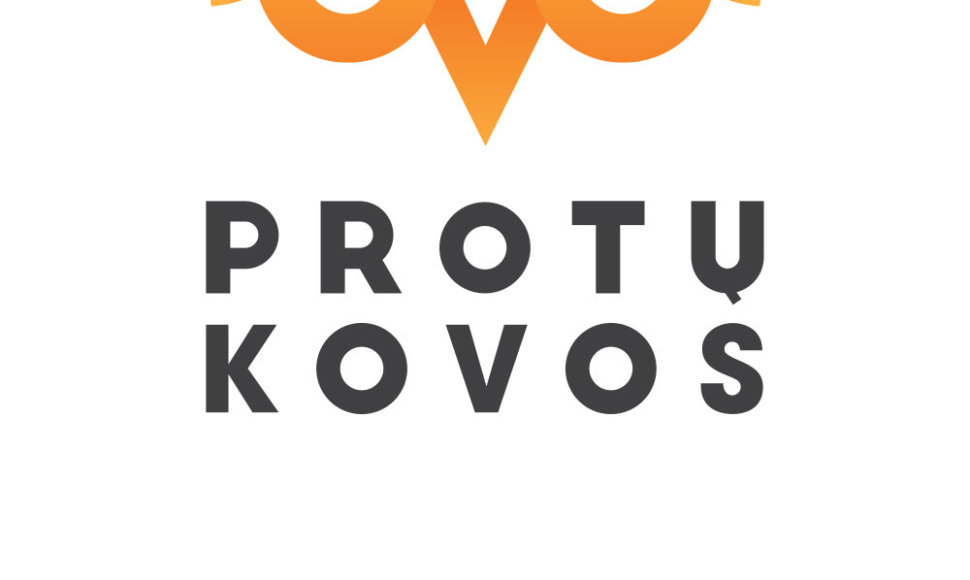 „Protų kovos“ logotipas
