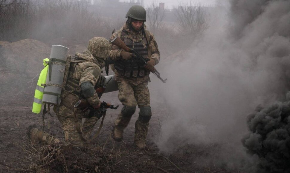 Kariniai mokymai Ukrainoje