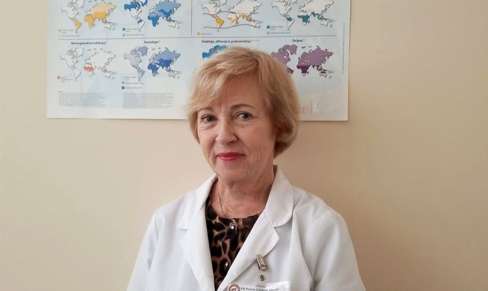 Gydytoja infektologė Laima Nakutienė 