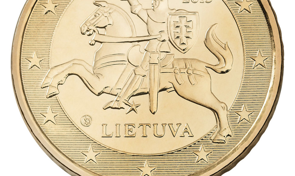 50 euro centų monetos etalonas