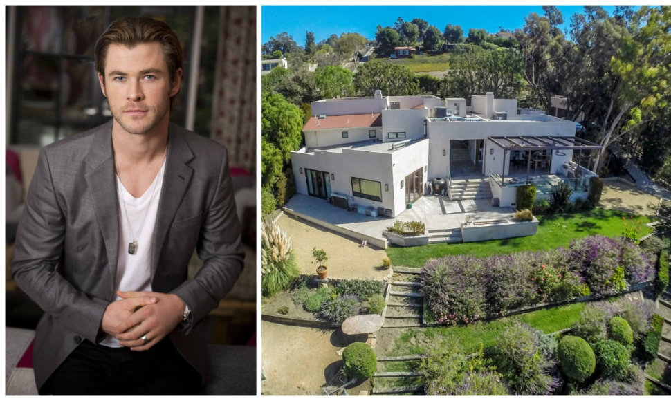 Chrisas Hemsworthas nusipirko namus Malibu
