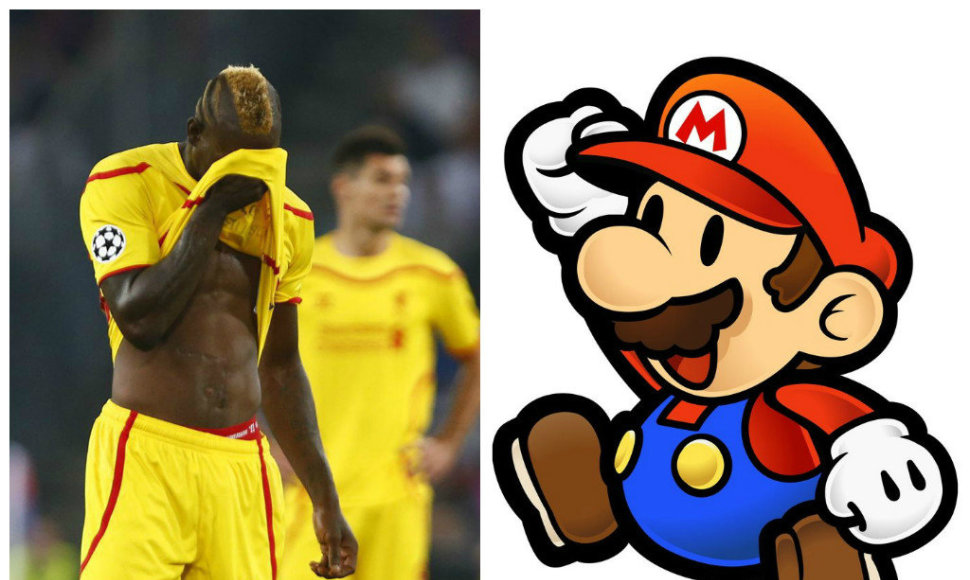 Mario Balotelli ir Super Mario