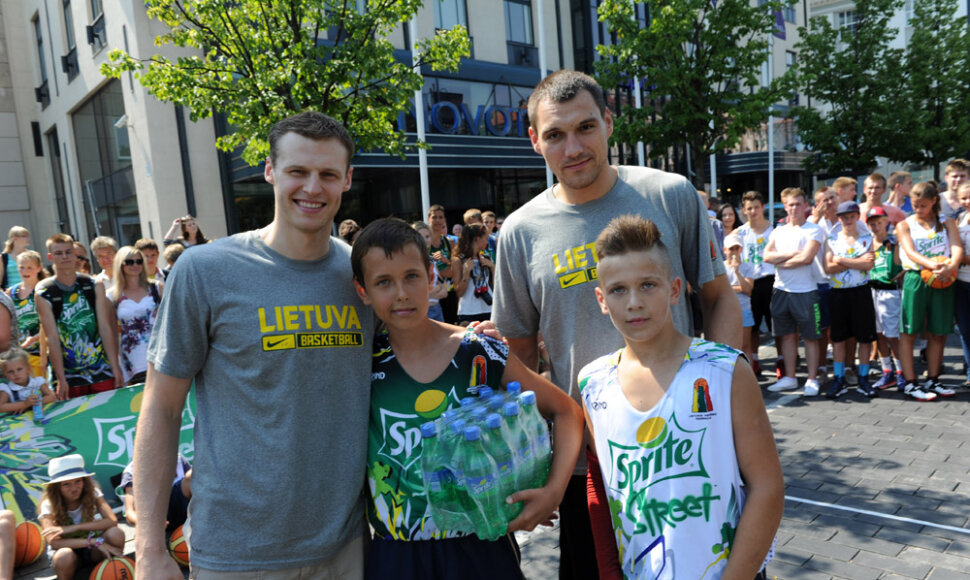 &bdquo;Sprite&ldquo; krep&scaron;inio talentų kovos Vilniuje