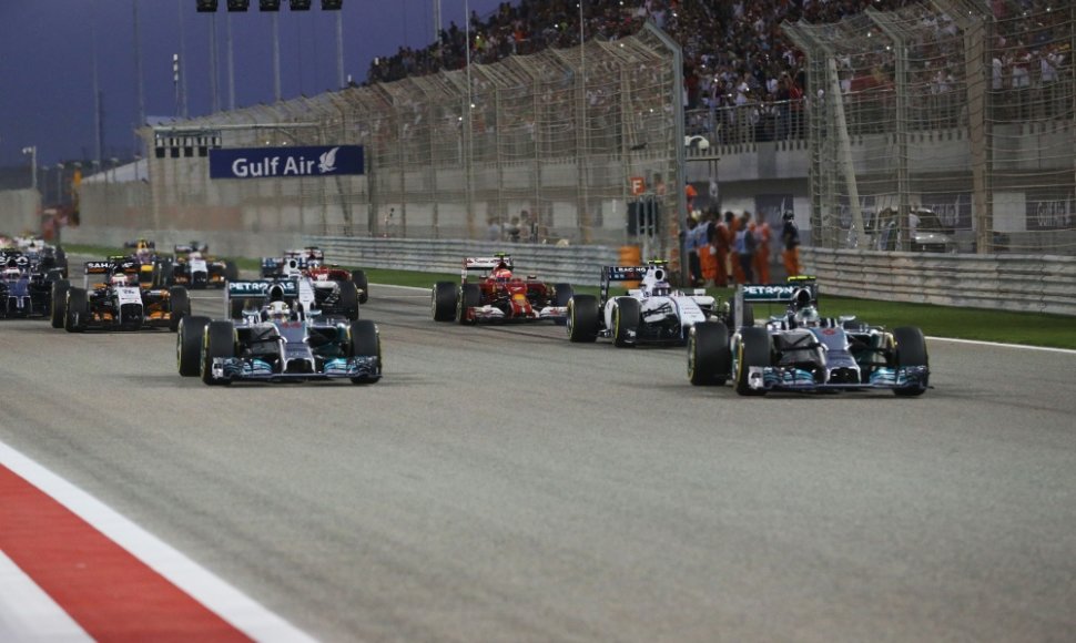 F-1 lenktynės Bahreine