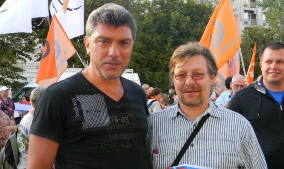 Borisas Nemcovas ir Aleksejus Stroganovas