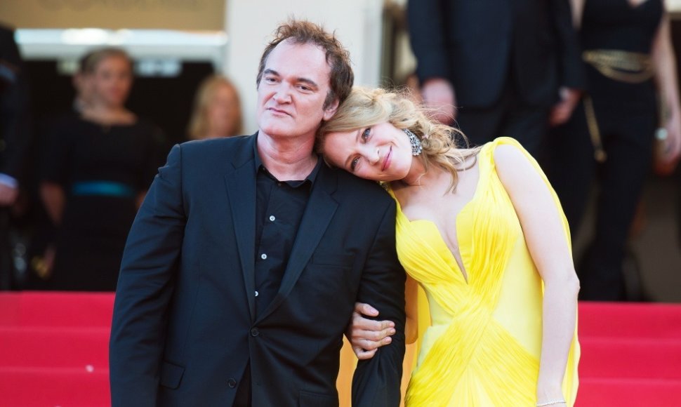 Uma Thurman ir Quentinas Tarantino