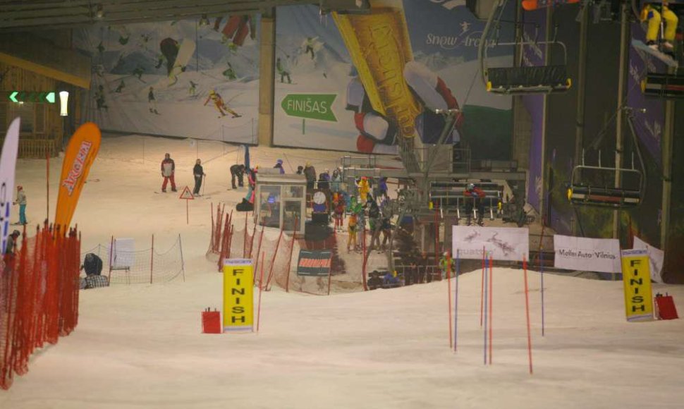 Druskininkuose vyksta Baltijos taurės kalnų slidinėjimo varžybos