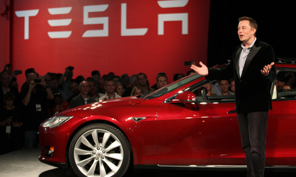 „Tesla“ vadovas Elonas Muskas