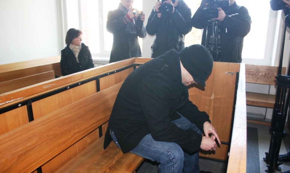 Vytautas Albokas, pripažintas kaltu buvusios mylimosios nužudymo byloje, turės kalėti 11 metų. 