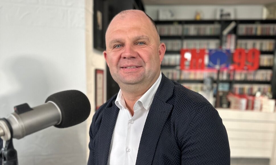 Alytaus mero patarėjas Saulius Ivoška FM99 studijoje