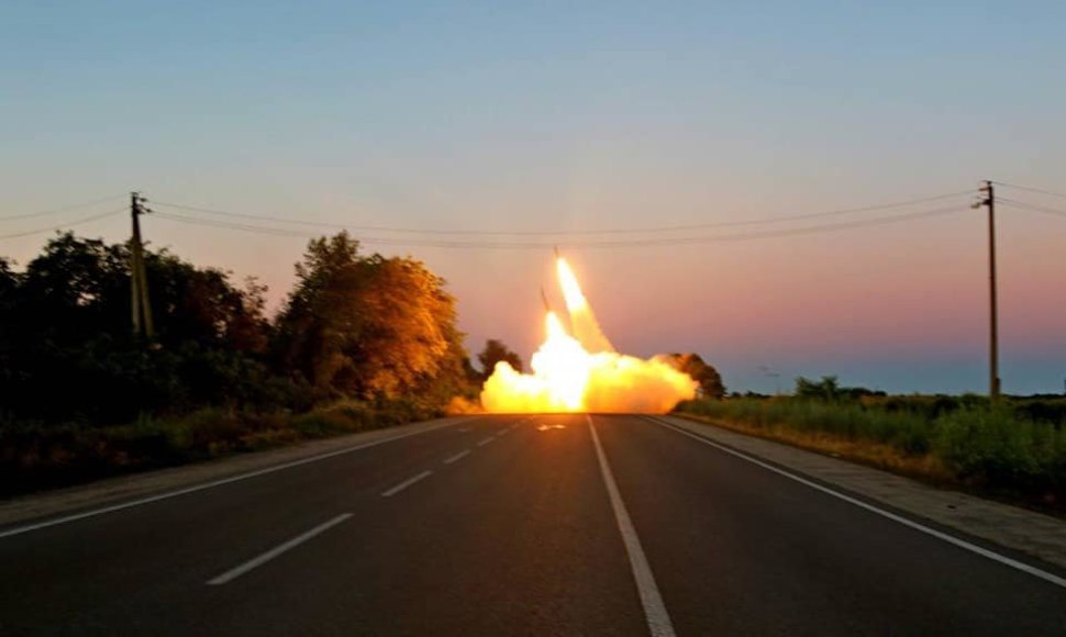 Ukrainos kariuomenė Zaporižios srityje jau naudoja JAV raketines sistemas „Himars“