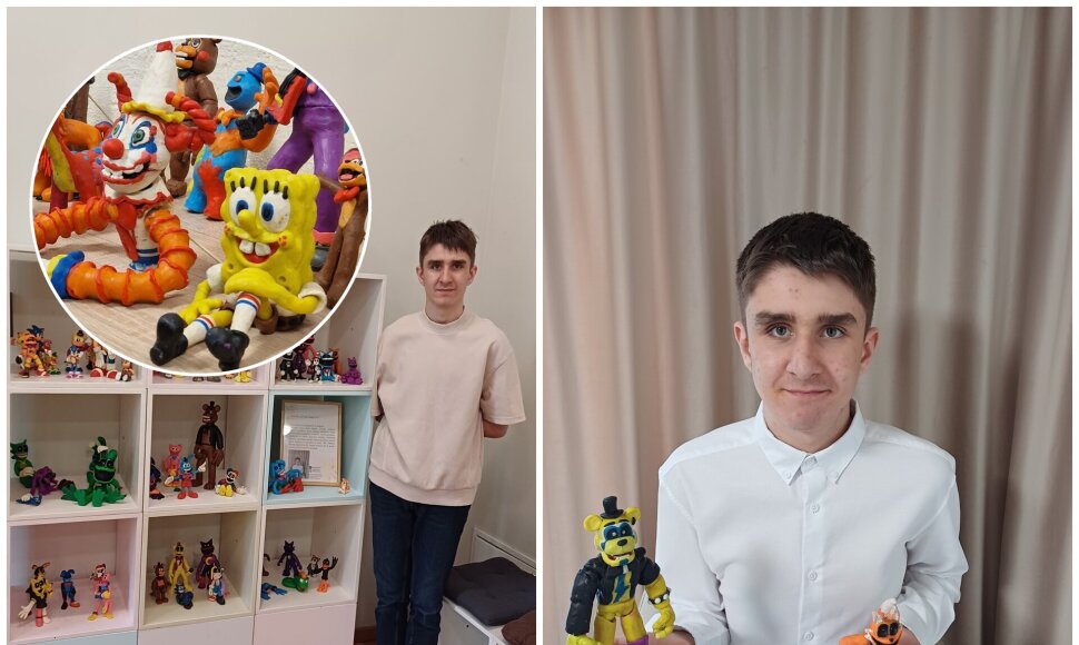 Astijus ir jo nulipdyti personažai