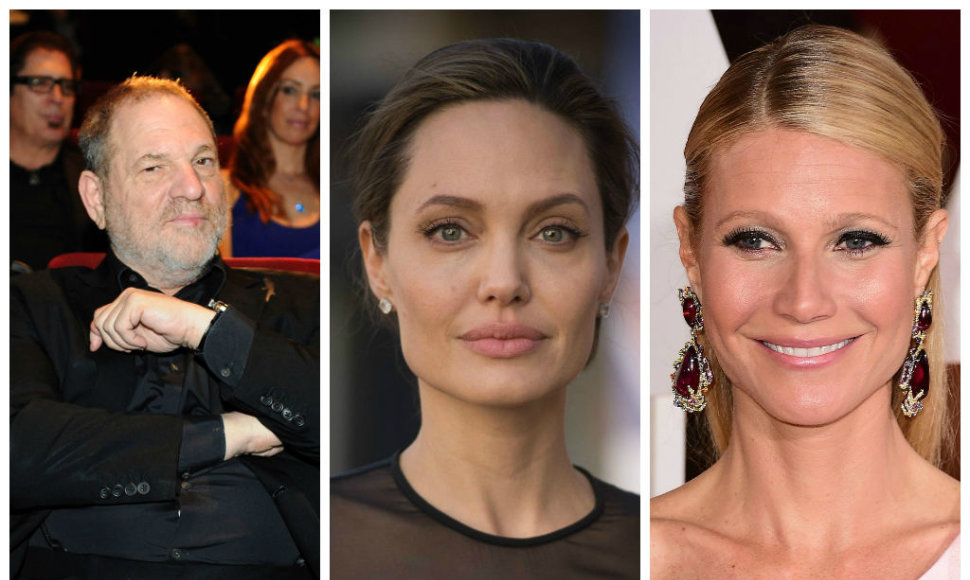 Harvey Weinsteinas, Angelina Jolie, Gwyneth Paltrow