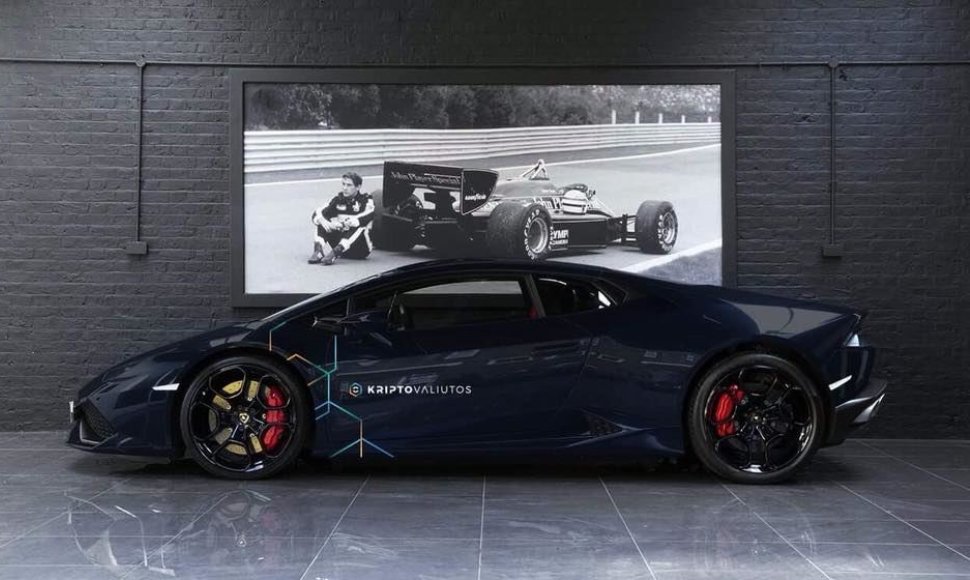 Pauliaus Aršausko įsigytas „Lamborghini Huracan“
