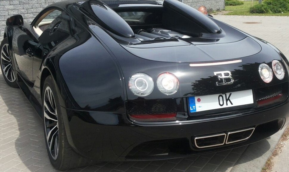 „Bugatti Veyron“ Lietuvoje