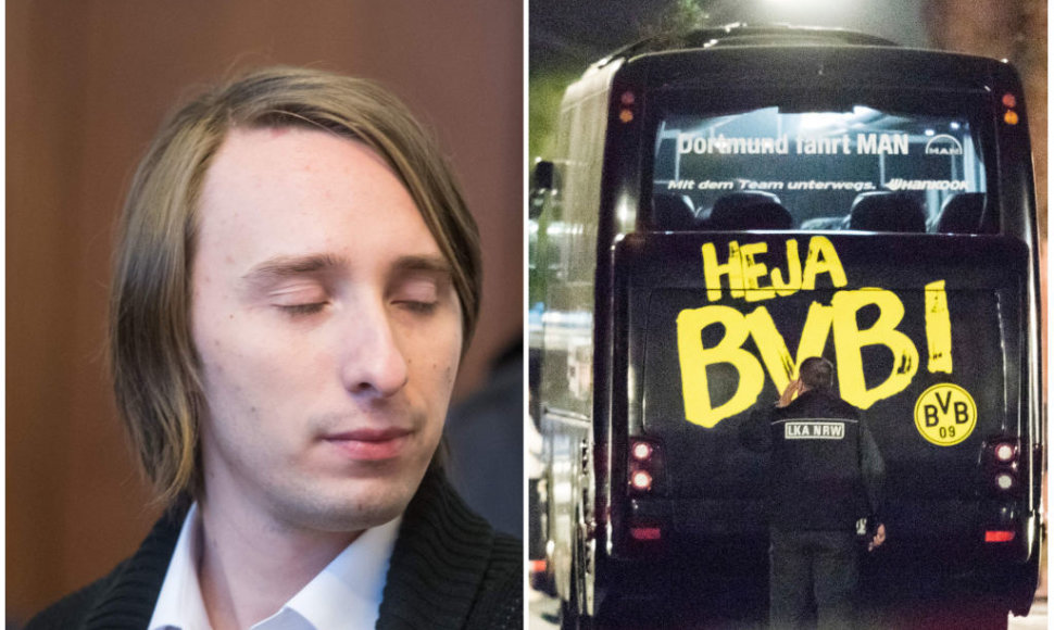 Prisipažino sprogimo prie Dortmundo „Borussia“ autobuso kaltininkas