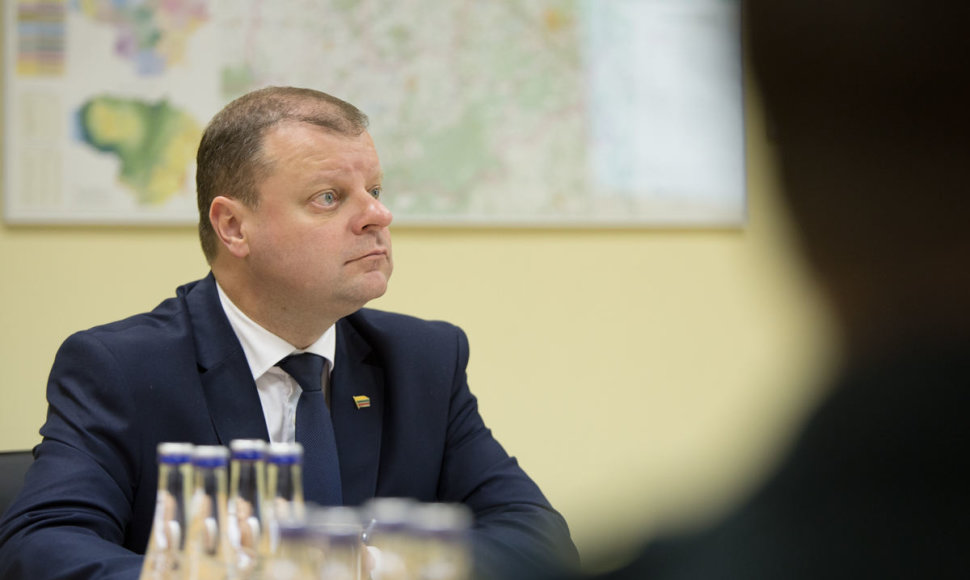 Saulius Skvernelis domėjosi, kaip tarnyba pasiruošusi  reaguoti teroro atveju