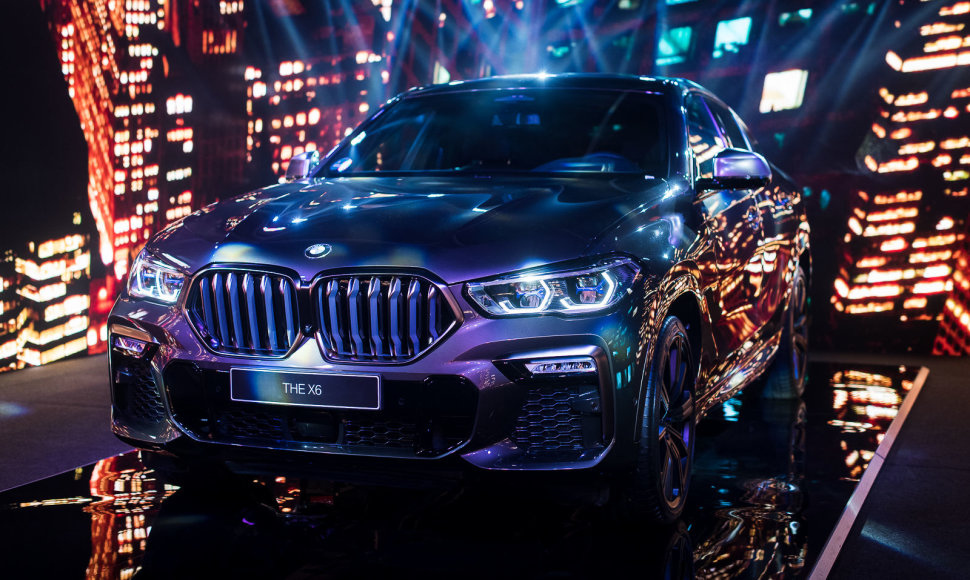 BMW X6 pristatymas