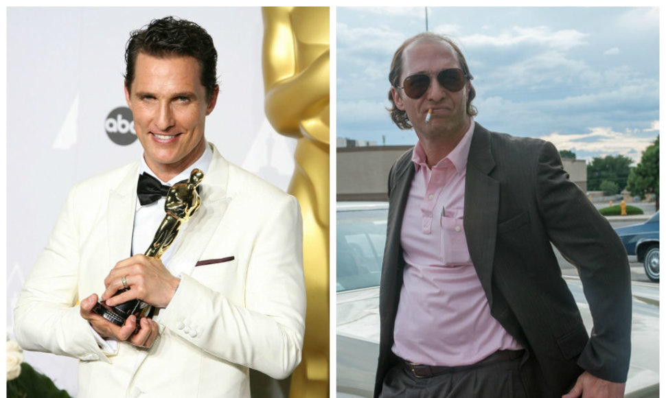 Matthew McConaughey „Oskarų“ apdovanojimuose 2014 metais ir trileryje „Auksas“