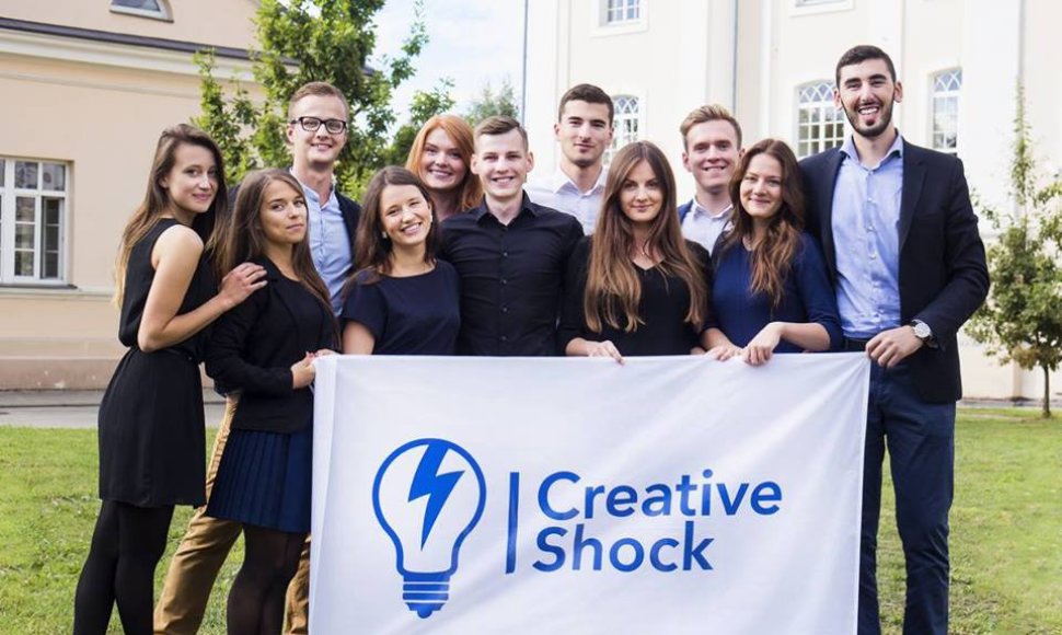 Tarptautinis socialinių verslo situacijų konkursas studentams „Creative Shock“ sugrįžta! 
