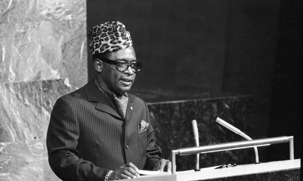 Mobutu Sese Seko Jungtinių Tautų Organizacijos tribūnoje