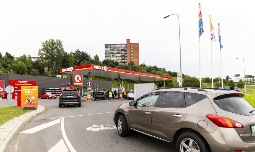 „Circle K“ degalų kainos mažinimo iniciatyva