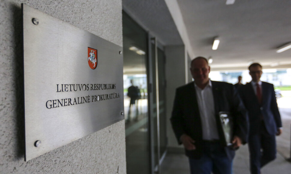 Vytautas Gap&scaron;ys atvyko į apklausą Generalinėje Prokuratūroje