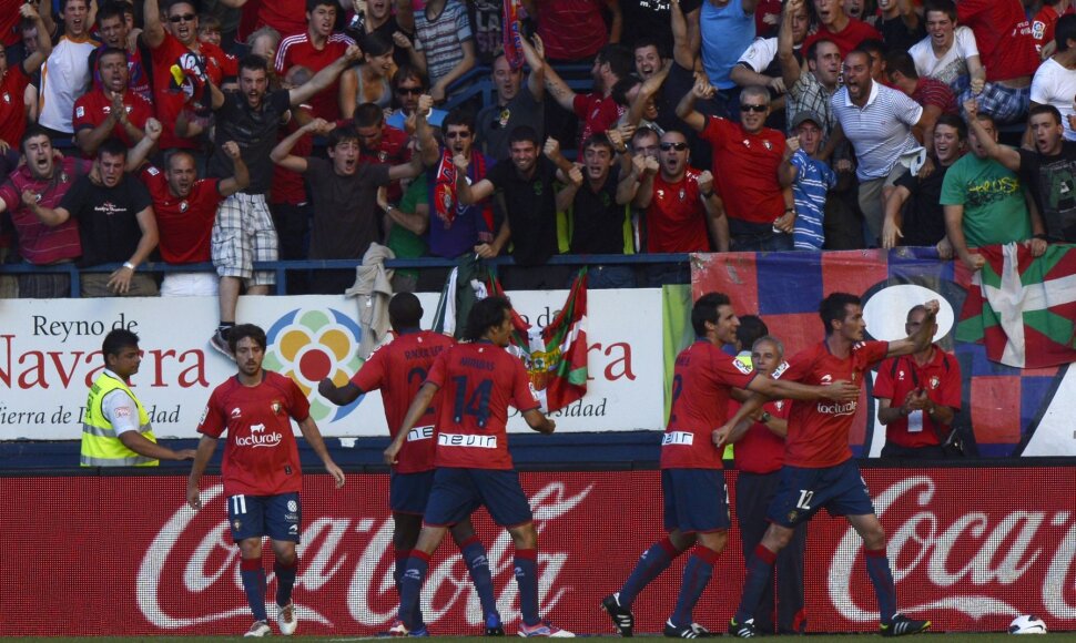 „Osasuna“ žaidėjai