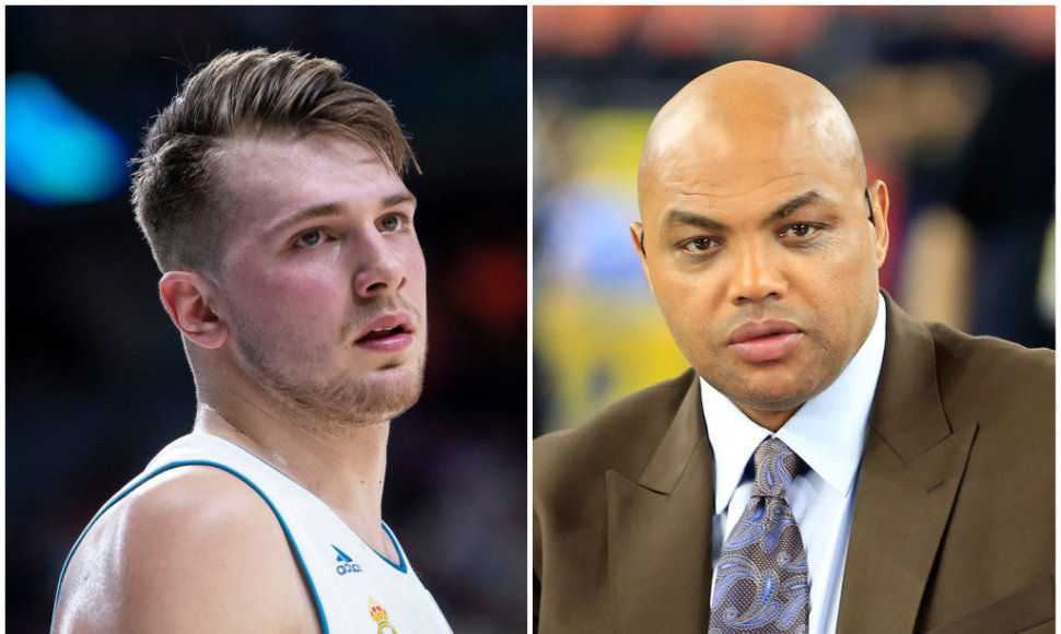 Luka Dončičius ir Charlesas Barkley