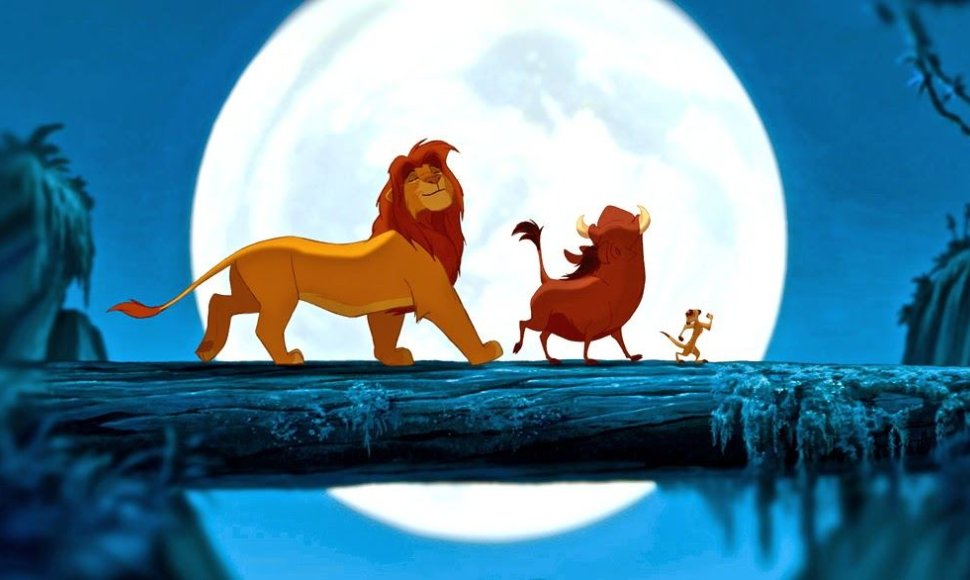 Kadras iš animacinio filmo „Liūtas karalius“