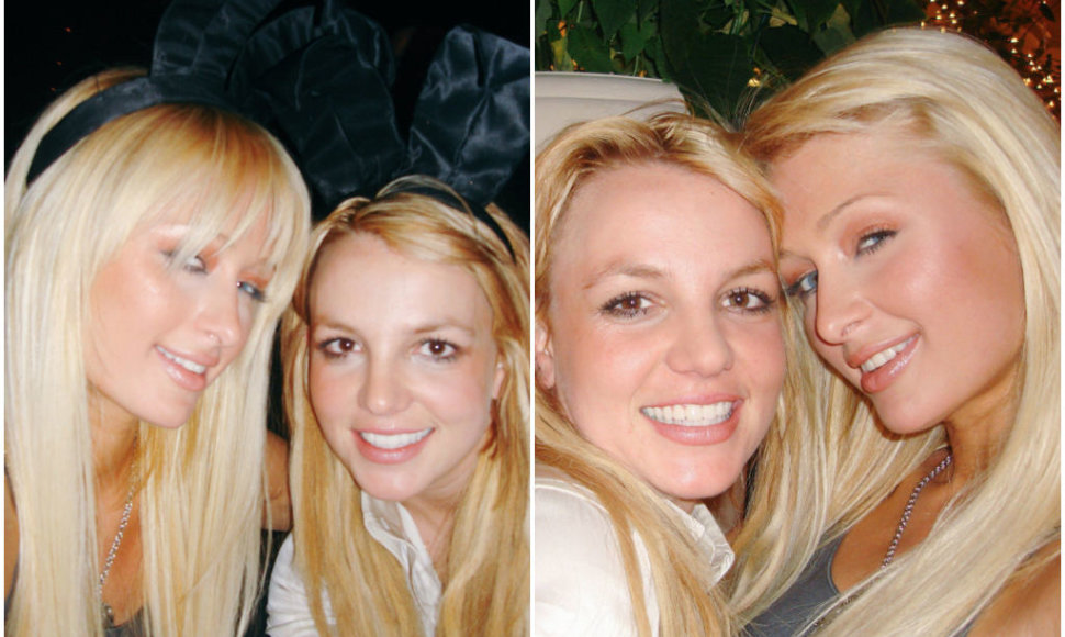 Britney Spears ir Paris Hilton