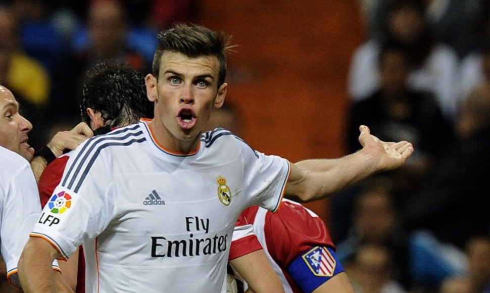 „Real“ žaidėjas Garethas Bale'as