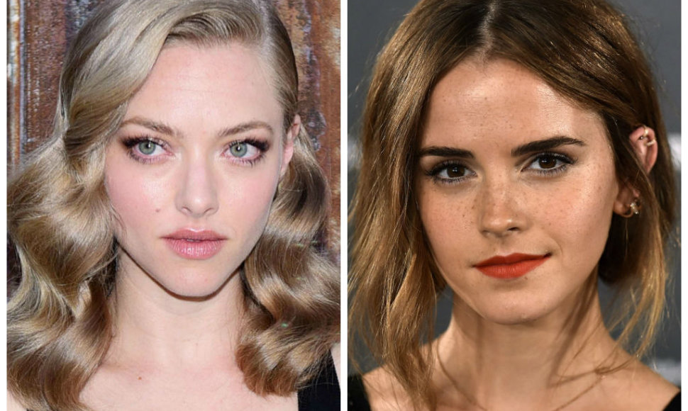 Amanda Seyfried ir Emma Watson