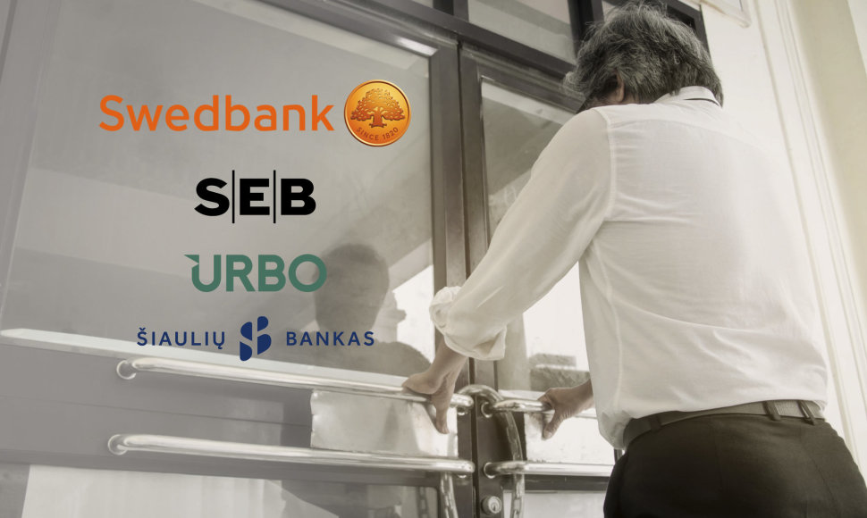 Uždaromi banko skyriai