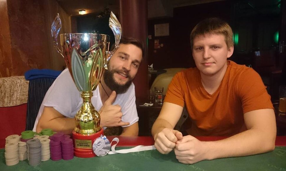 Povilas Jakutis (kairėje) ir Vincas Tama&scaron;auskas