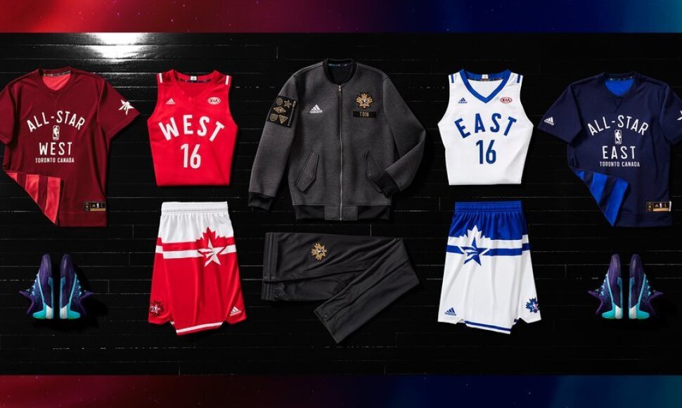 NBA &bdquo;Visų žvaigždžių&ldquo; rungtynių aprangos